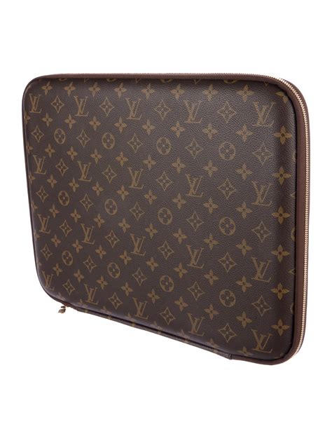 louis vuitton computer cover|louis vuitton monogram laptop case.